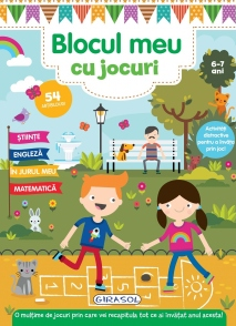 Blocul meu cu jocuri: 6-7 ani