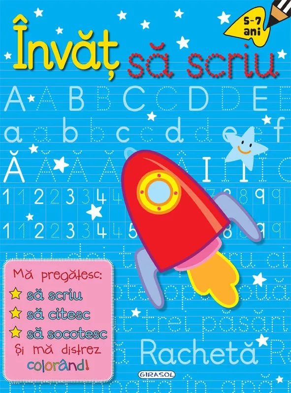 Invat sa scriu, citesc si socotesc colorand