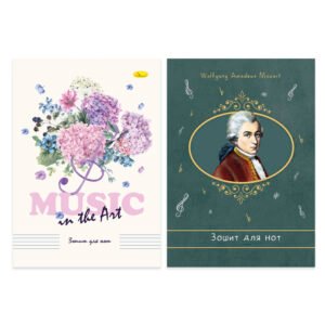 Caiet pentru note muzicale A4