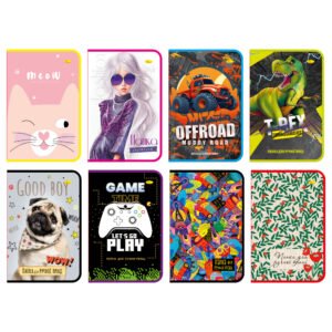 Mapă, penar cu fermoar MIX