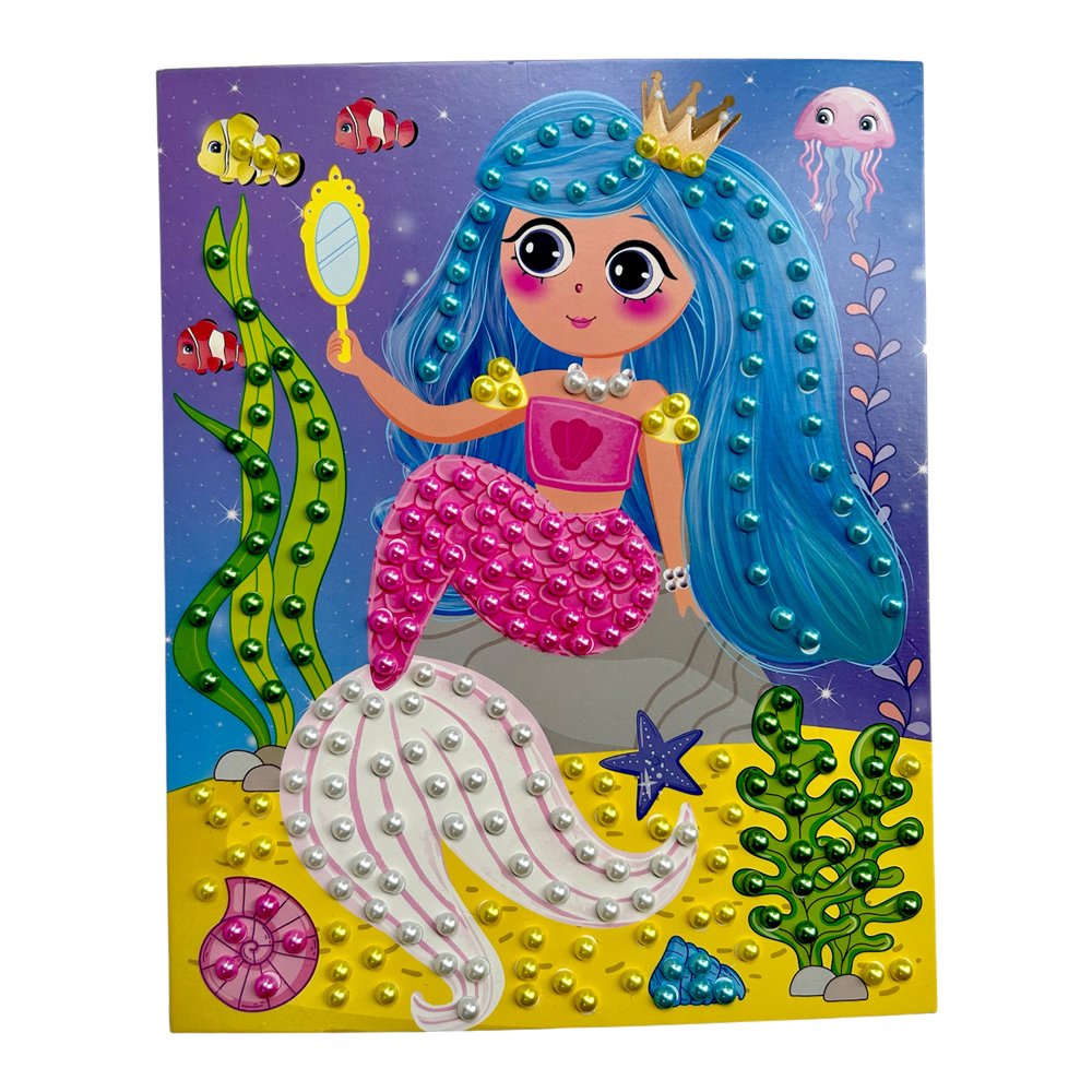 Set pentru creativitate "Mozaic de perle" -"Sirenă"