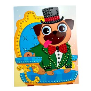 Set pentru creativitate "Mozaic de perle" -"Câinele"