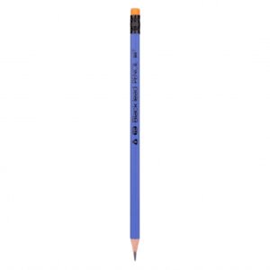 Creion HB triunghiulare YES cu radieră "Erudit"