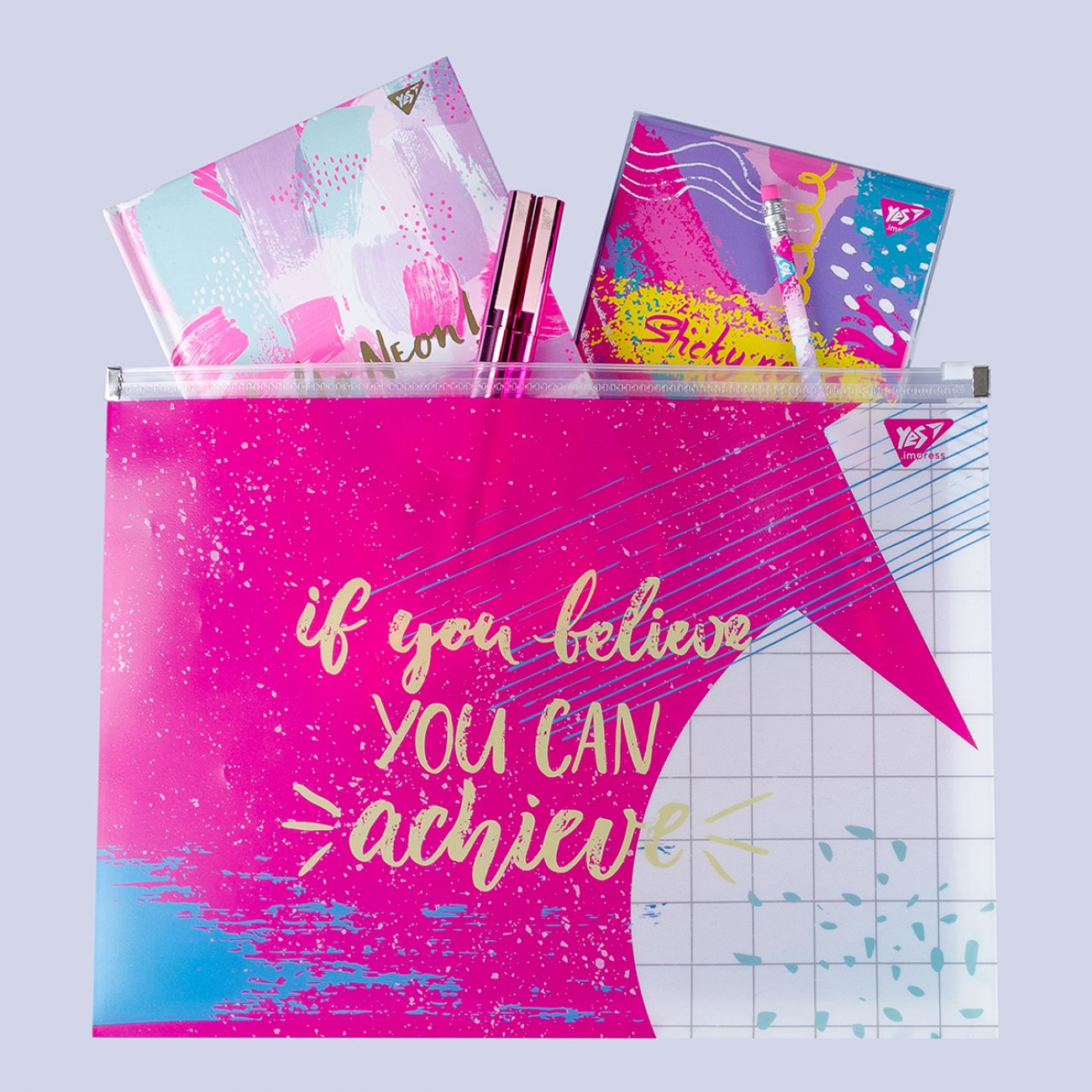 Mapa cu fermoar YES A4+, "Hotch Potch" - imagine 2