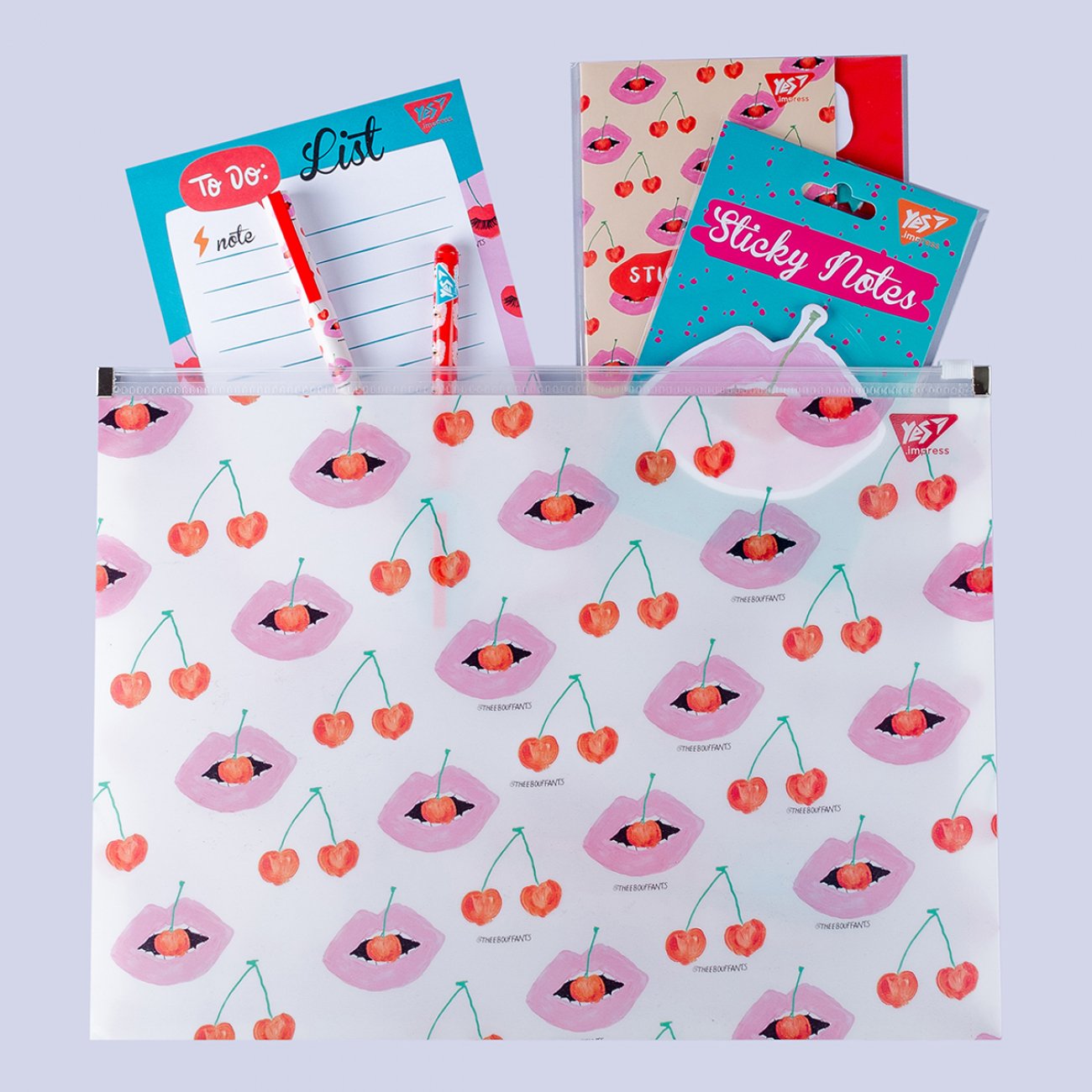 Mapa cu fermoar YES A4+, "Fancy" - imagine 2