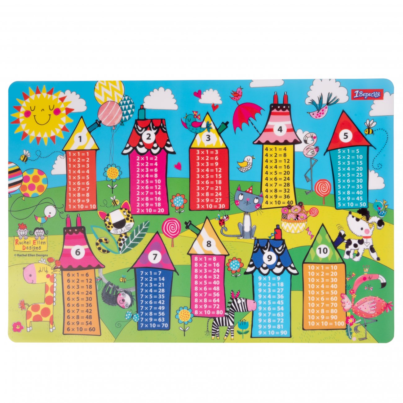 Suport pentru masa 1 VERESNYA, "Tabla Inmultirii", 43*29