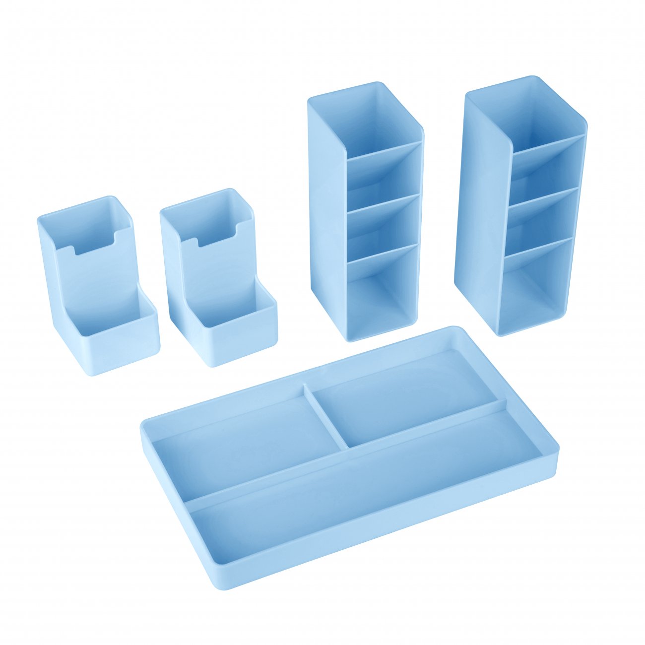 Organizator de birou, YES „Povestea mea” albastru cristal, + 65 abtibilduri - imagine 4