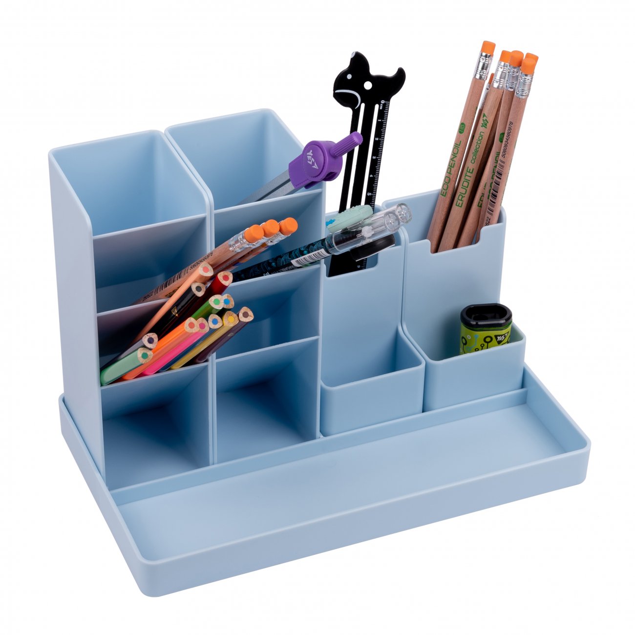 Organizator de birou, YES „Povestea mea” albastru cristal, + 65 abtibilduri - imagine 7