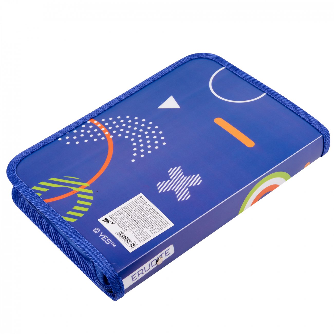 Mapa cu fermoar YES B5, Erudit, pentru caiete, plastic - imagine 2