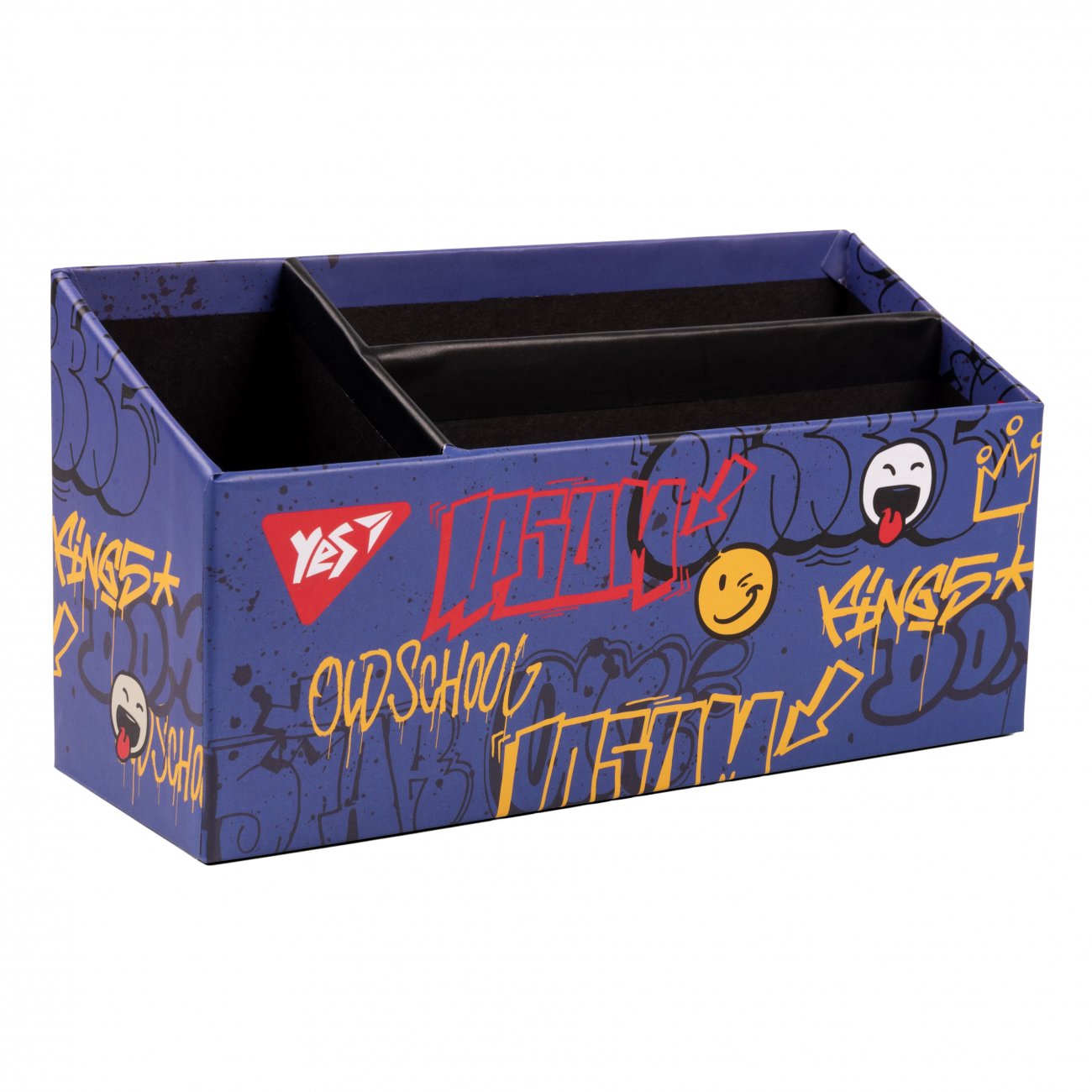 Organizatoare de birou Premium YES „Melt Smile” din carton intarit, 4 piese. - imagine 6