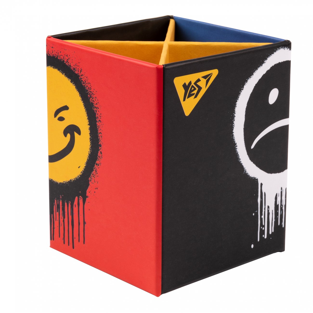 Organizatoare de birou Premium YES „Melt Smile” din carton intarit, 4 piese. - imagine 7