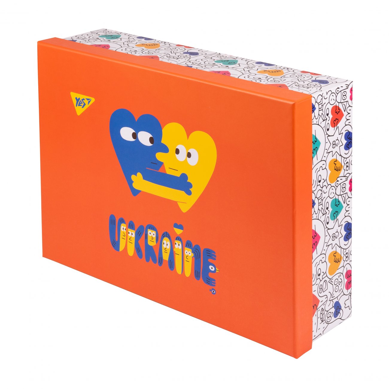 Organizatoare de birou Premium YES „Puternici Impreuna” din carton intarit, 4 piese. - imagine 2