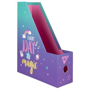 Suport pentru hartii birou copii YES „Glamour”A4, vertical, carton intarit