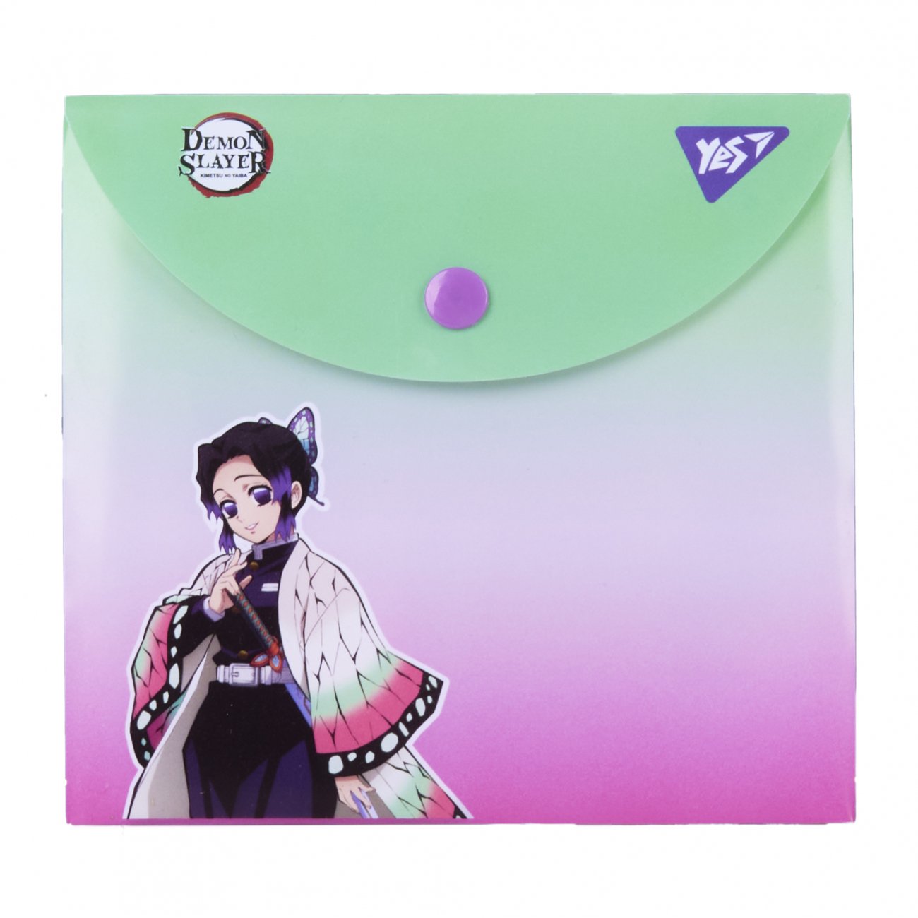 Mapa plic cu buton YES B6, "Demon Slayer"