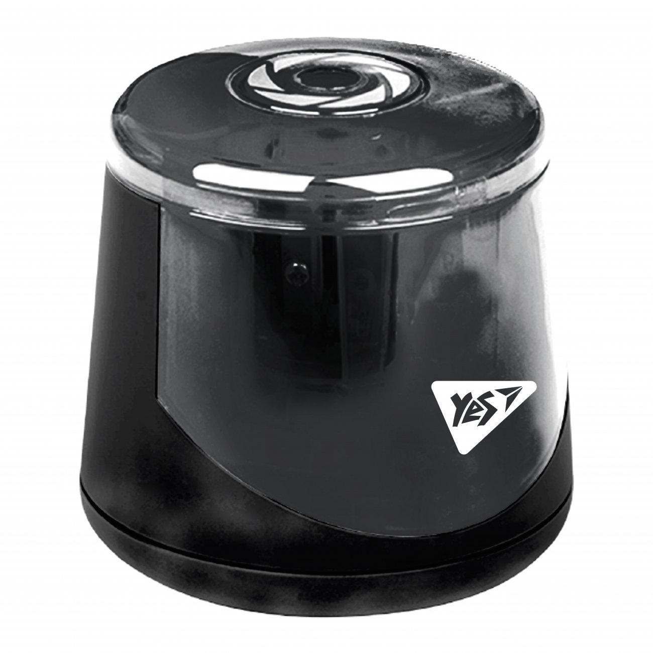 Ascuțitoare automată YES "Black" cu lamă rezerva + container, AA