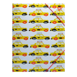 Mapa cu elastic A4 cu burduf