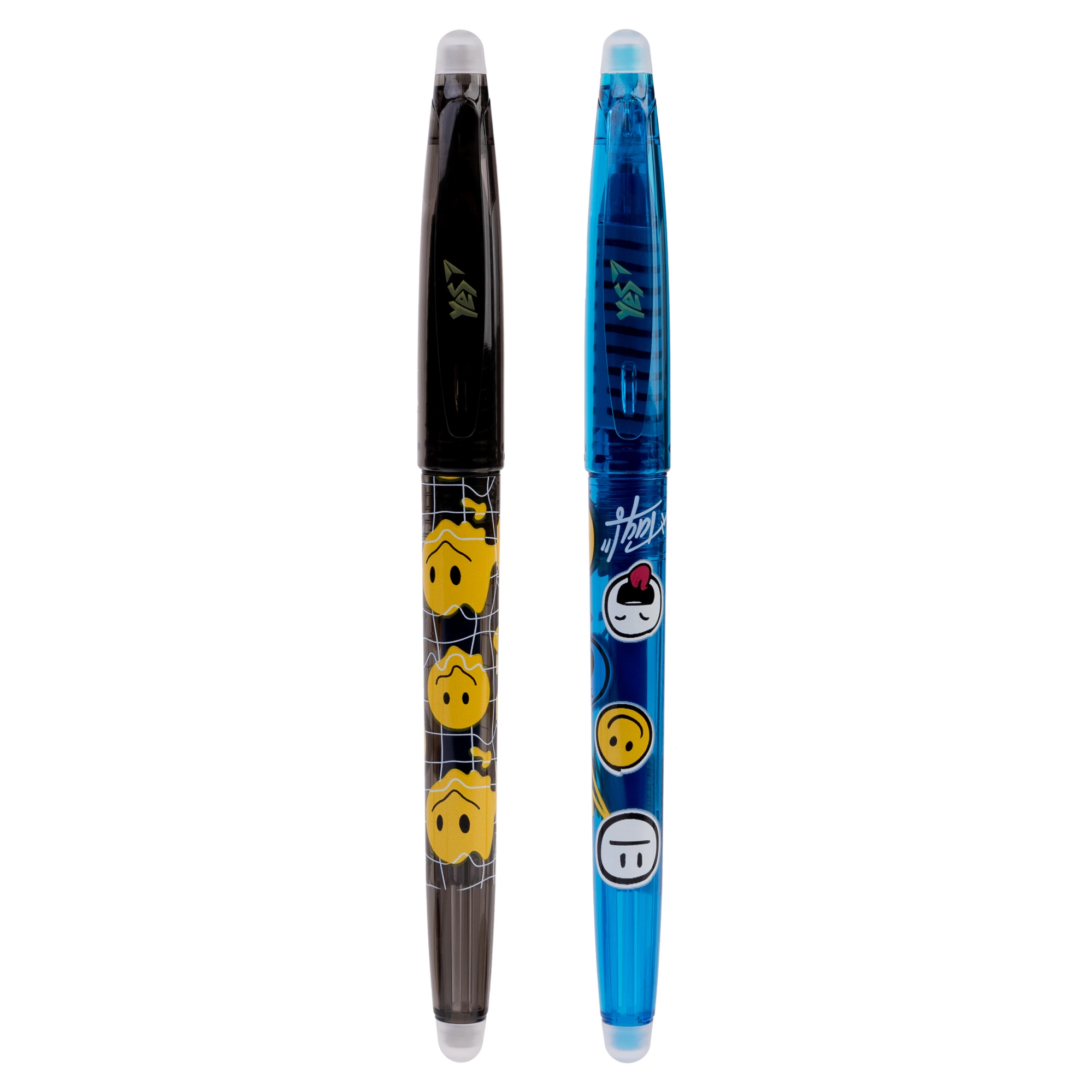 Pix cu gel YES Smile 0.7 mm cu radiera - imagine 2