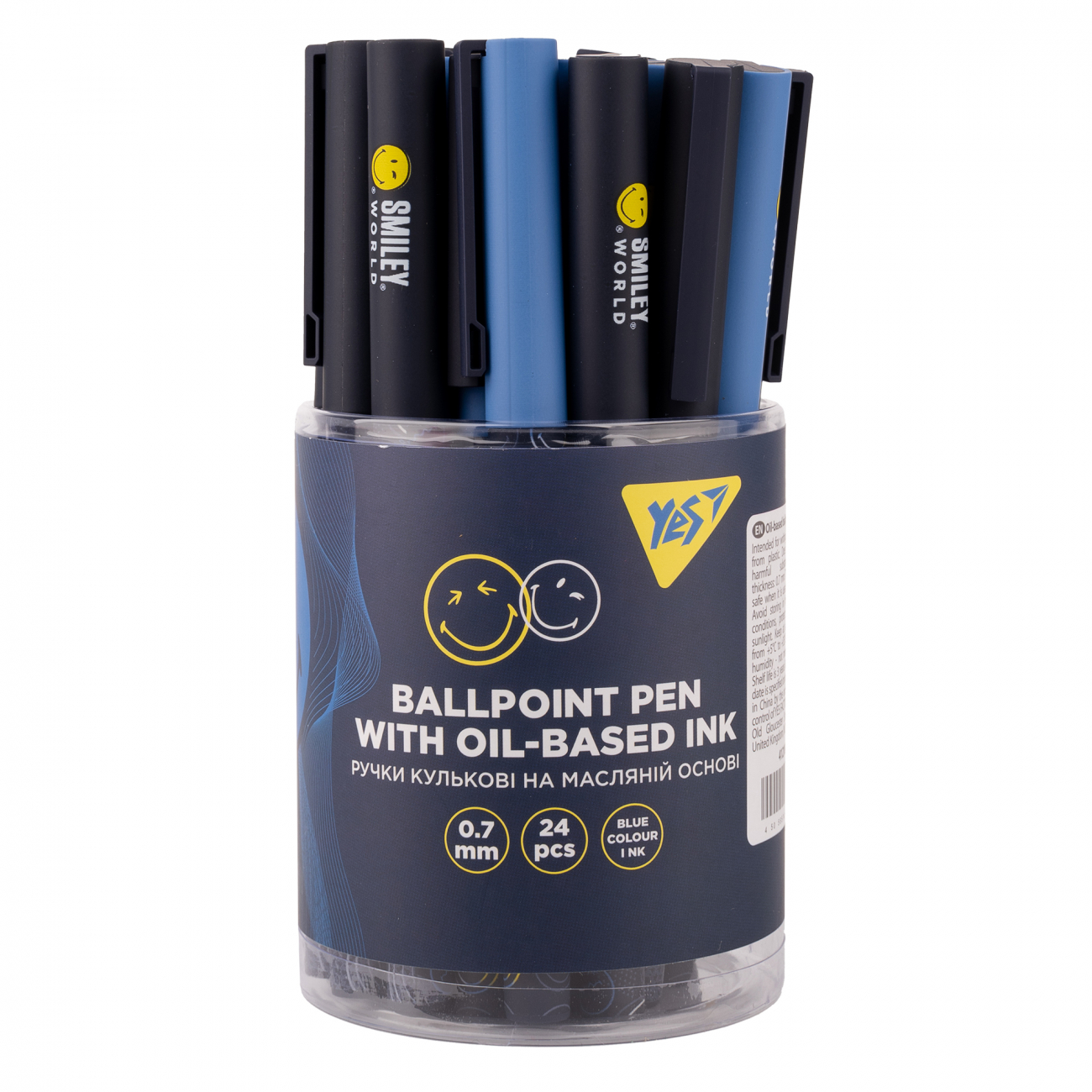 Pix pe Ulei YESSmiley 0.7mm albastru - imagine 2
