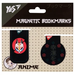 Semn de carte magnetic Anime Fox set