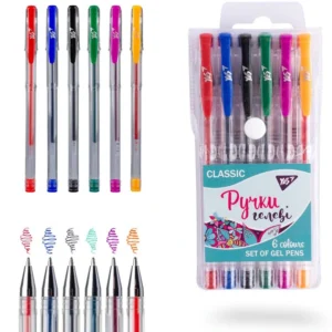 Set Pixuri cu gel YES Classic 6 culori Classic