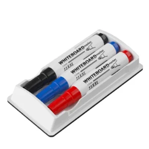 Bureta ICO pentru tabla cu banda magnetica + 3 markeri