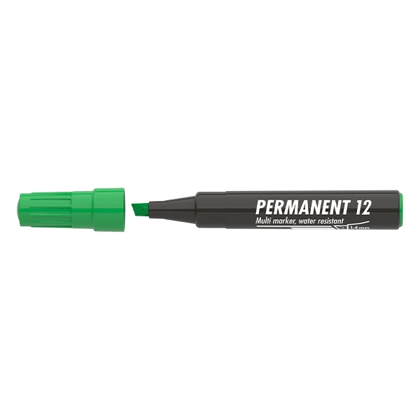 Marker permanent ICO retezat "Clasic 12" Verde