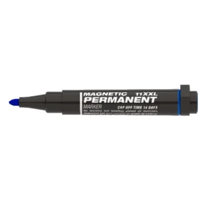 Marker permanent ICO "Multifunctional" XXL, albastru, cu magnet PB12