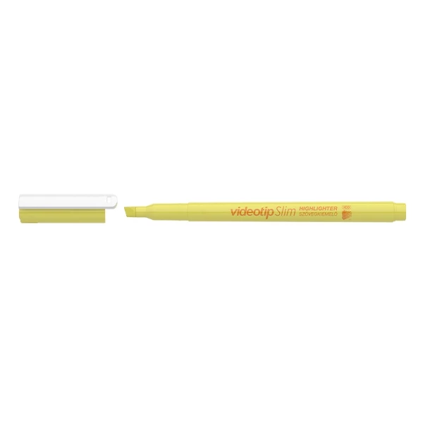 Textmarker ICO "Videotip Slim C4" Galben Pastel - imagine 2