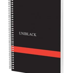 Caiet A4 120 foi patratele Uniblack