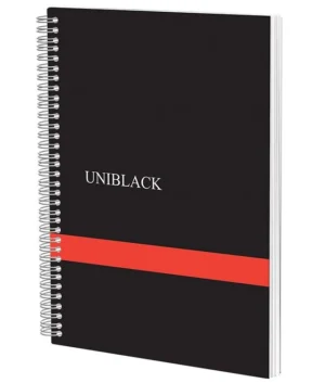 Caiet A4 120 foi patratele Uniblack