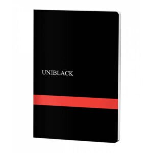 Caiet A4 60f D PP Uniblack 300 mic rosu (PAV-20)