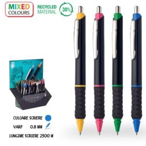 Pix cu bila ICO Apollo 0.8 mm Diverse culori