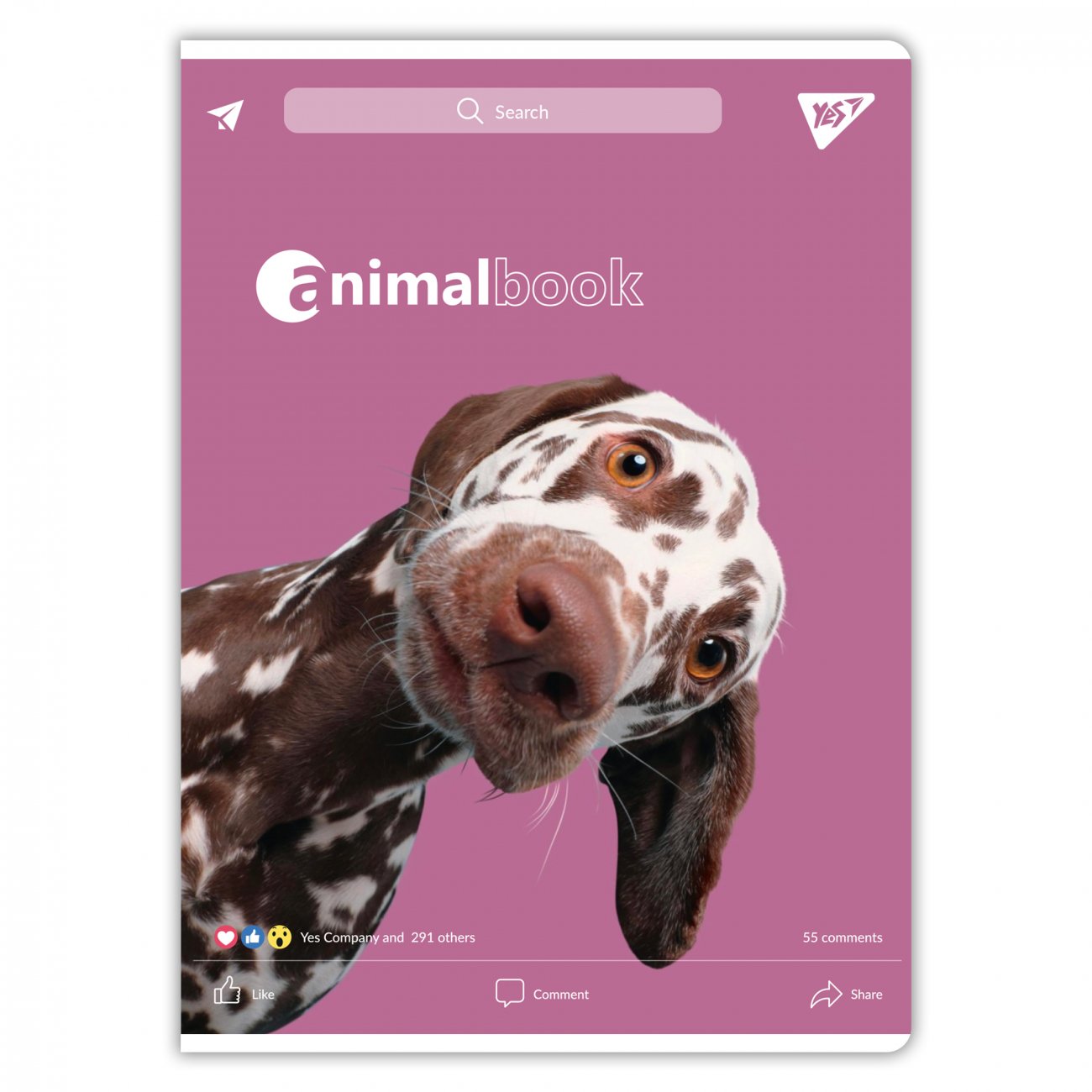 Caiet YES А4/48 foi Animalbook Hybrid - imagine 2