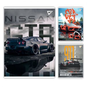 Caiet YES А4/48 foi Sport car Hybrid