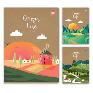 Caiet YES А4/48 foi Green life