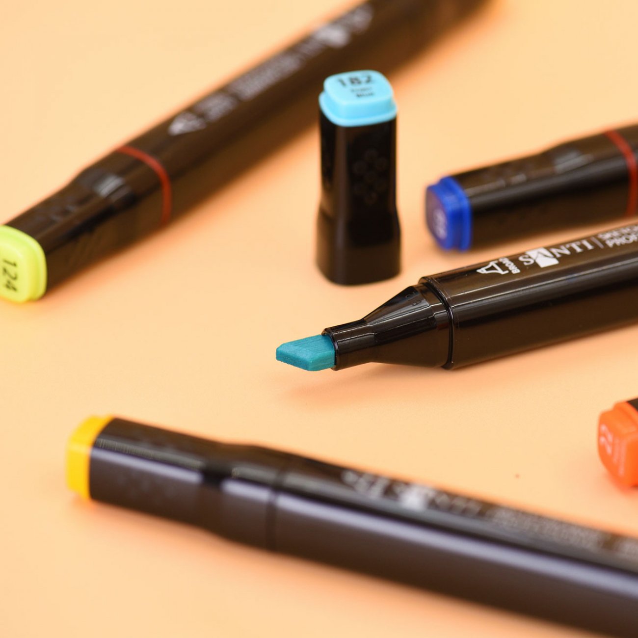 Set SANTI Sketchmarker professional, 40 buc în gentuță - imagine 5