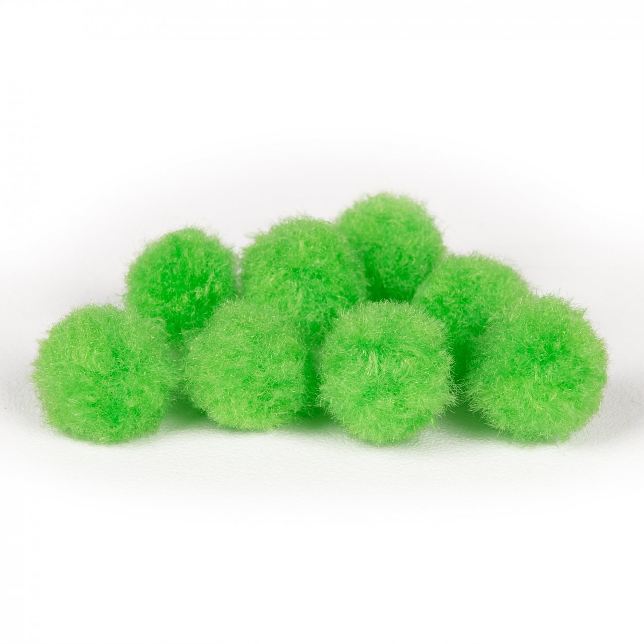 Pompoane SANTI, verde deschis, d-15mm, 50 buc/pachet - imagine 2