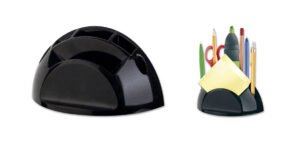 Organizator din plastic pentru Birou ICO memoblock, Negru