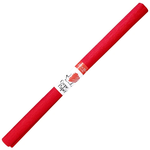 Hartie Creponată Roșie Hedgehog 200*50 cm