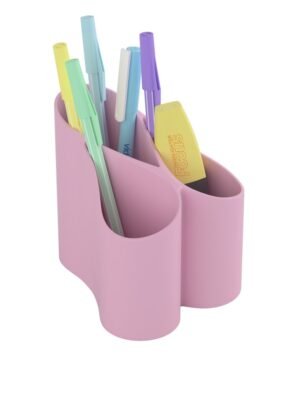 Suport instrumente de birou ICO Roz pastel