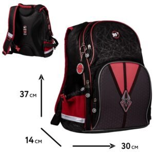 Ghiozdan scolar semicadru YES Spider Premium
