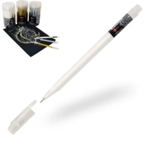 Pix cu gel SANTI Alb 0.6mm
