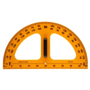 Raportor didactic plastic 50 cm