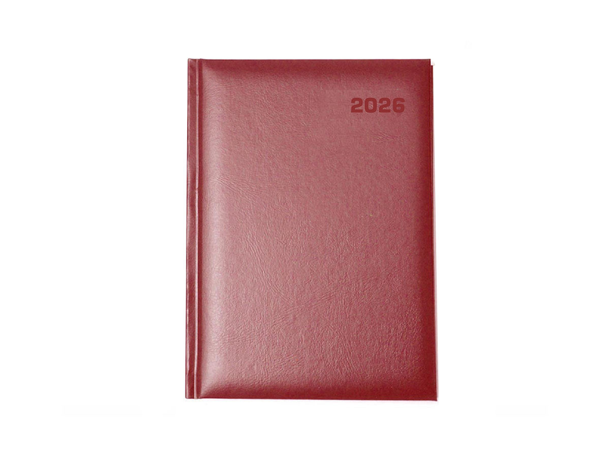 Agenda A4 datata Manager 2026, Bordo