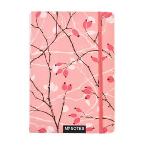 Agenda tip notes FLORI, A5, roz