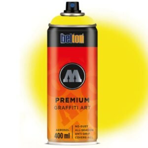 Spray Graffiti Belton Premium Molotow, 400 ml, 232 Neon Yellow