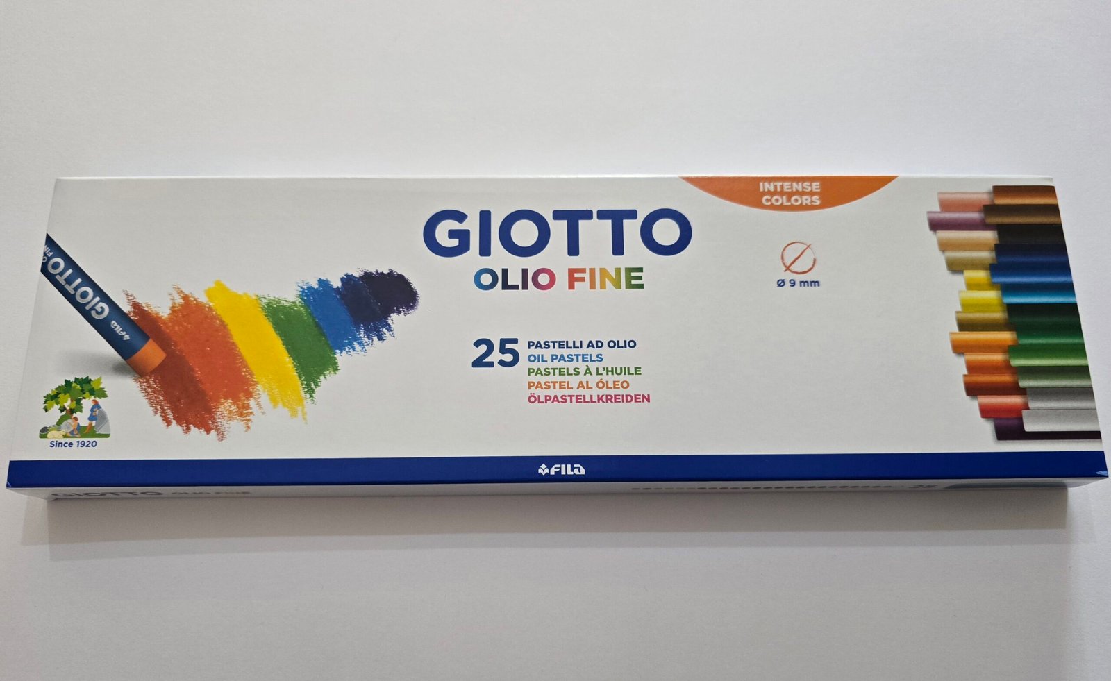 Set pastel ulei Giotto Olio Fine 25 culori