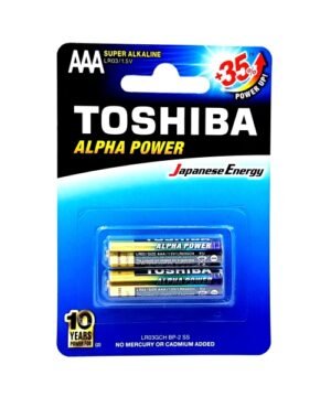 Baterii Toshiba  AAA, 1.5V, 2 buc