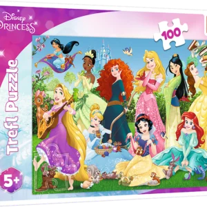 Puzzle Trefl 100 piese Charming Princesses