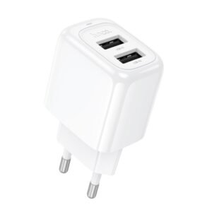 Incarcator de perete HOCO CS51A Surplus 2xUSB 2.4A, alb